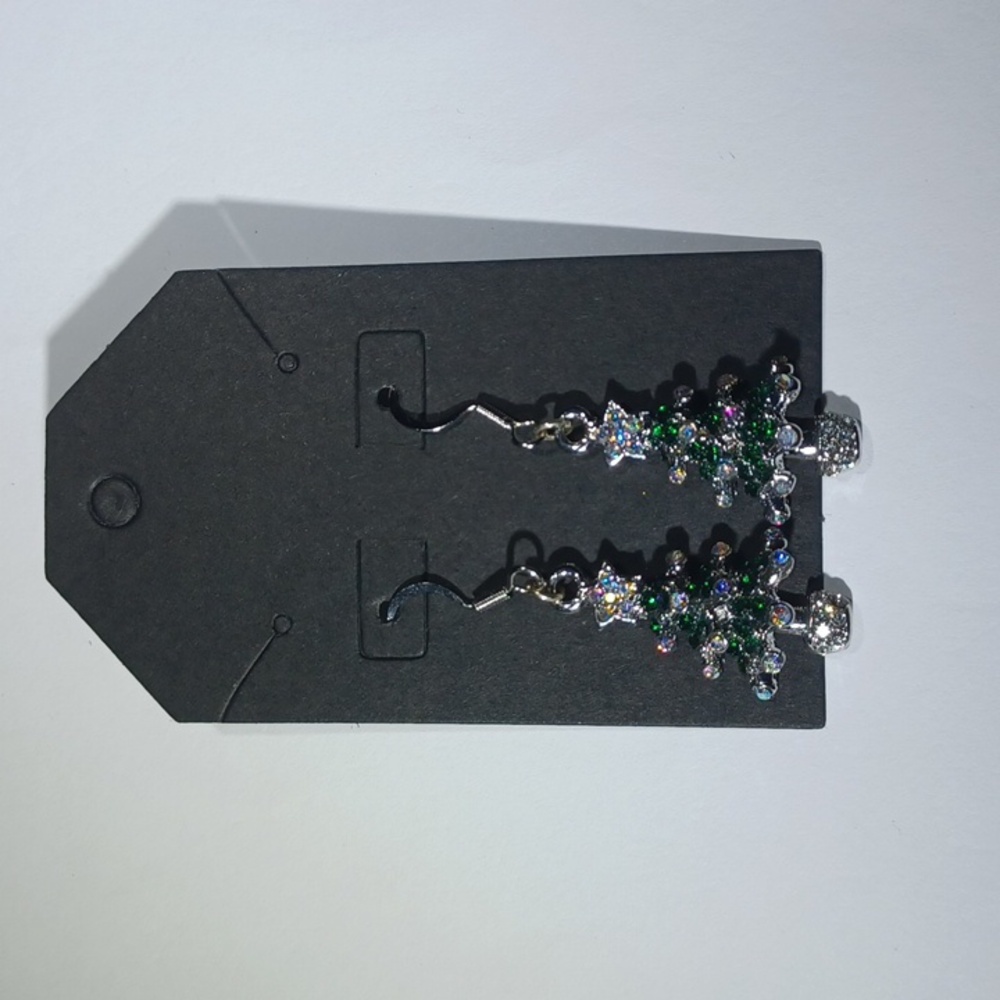 Christmas Tree Earrings Handmade Host Pick
